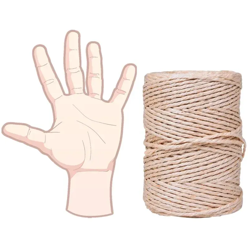 FIO-SISAL-NATURAL-F500-160M-1KG-COLLINS