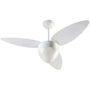 VENTILADOR LUMINÁRIA VENTISOL TETO 3P CV3 220V BRANCO