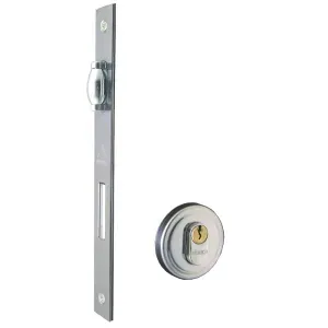 FECHADURA ROLETE ALIANÇA F5600/20 CROMADO REDONDO