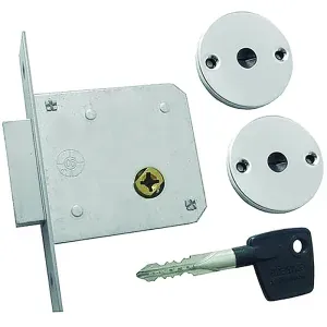 TRAVA SEGURANÇA ALIANÇA DUPLA F2000 INOX