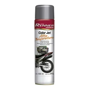 TINTA SPRAY RENNER ALTA TEMPERATURA PRETO