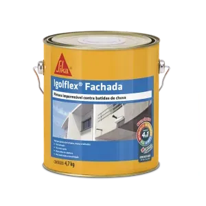 Selador e Impermeabilizante Igolflex Fachada Branco 4,7Kg Sika