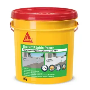 Impermeabilizante SikaFill Rápido Power Cinza 12Kg Sika