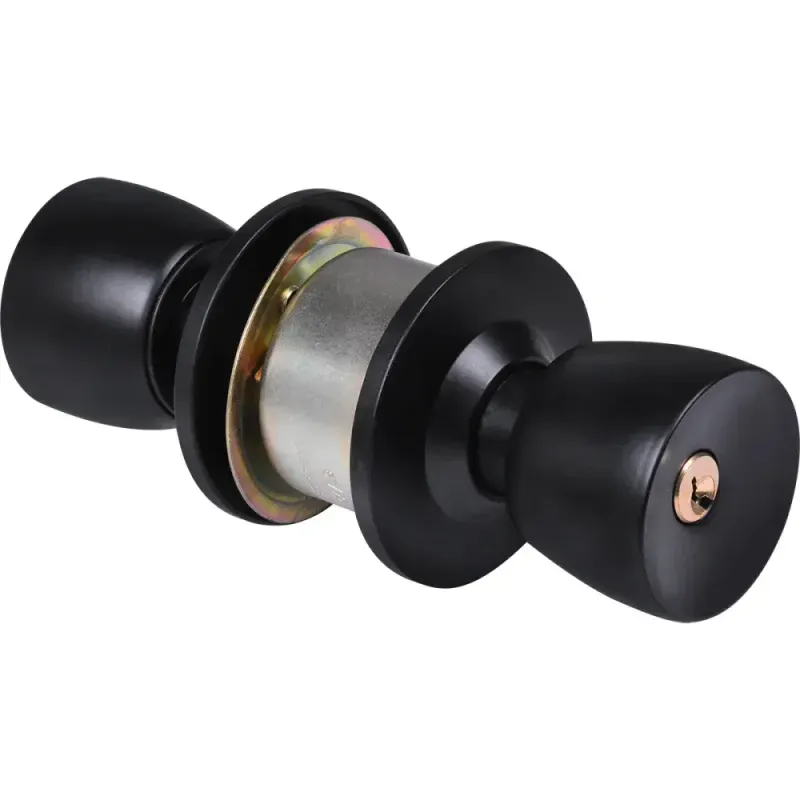 Fechadura-Cilindrica-90mm-Preta Soprano