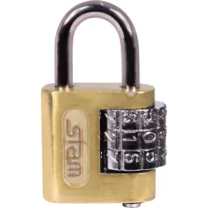 CADEADO SEGREDO STAM 25MM LATONADO
