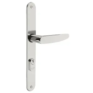 FECHADURA PERFIL 3F 28MM CROMADA ALAVANCA