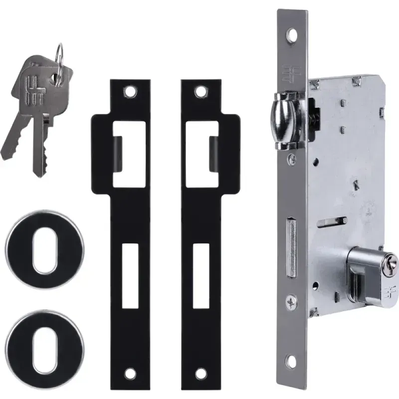 Fechadura-Rolete-Roseta--- para-Porta-Pivotante-3F