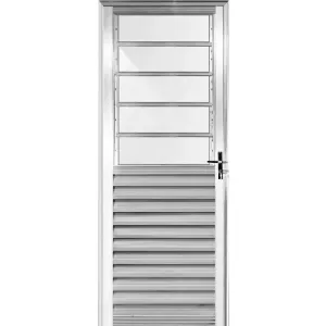 Porta Basculante SPP em Alumínio VL Esquerda 210x80cm Aluvid