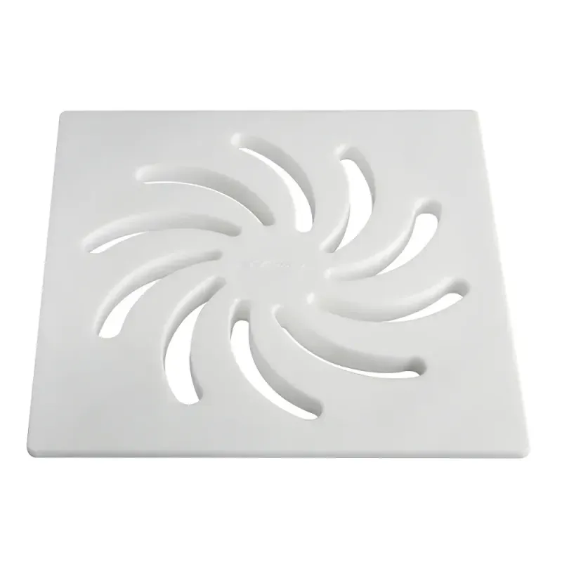 GRELHA-QUADRADA-BRANCA-AMANCO-PE-150MM-VORTICE