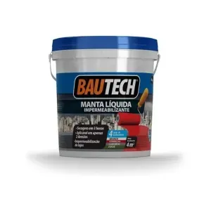 Manta Liquida 12kg Impermeabilizante Branco Bautech