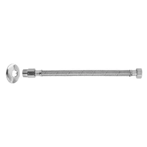 ENGATE FLEXÍVEL ACO BLUKIT INOXIDÁVEL 30CM
