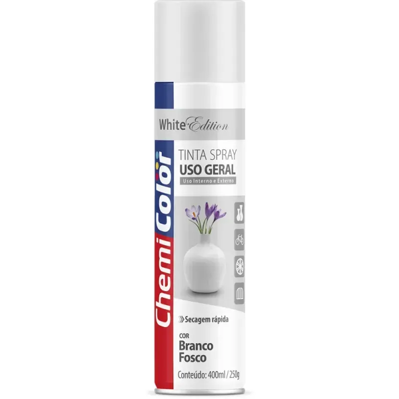 TINTA-SPRAY-USO-GERAL-CHEMICOLOR-400ML-250G-BRANCO-FOSCO