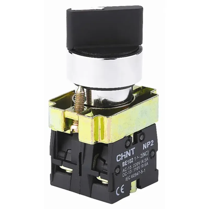 BOTAO-COMANDO-CHINT-NP2-BD33-3-POS-2-CONT