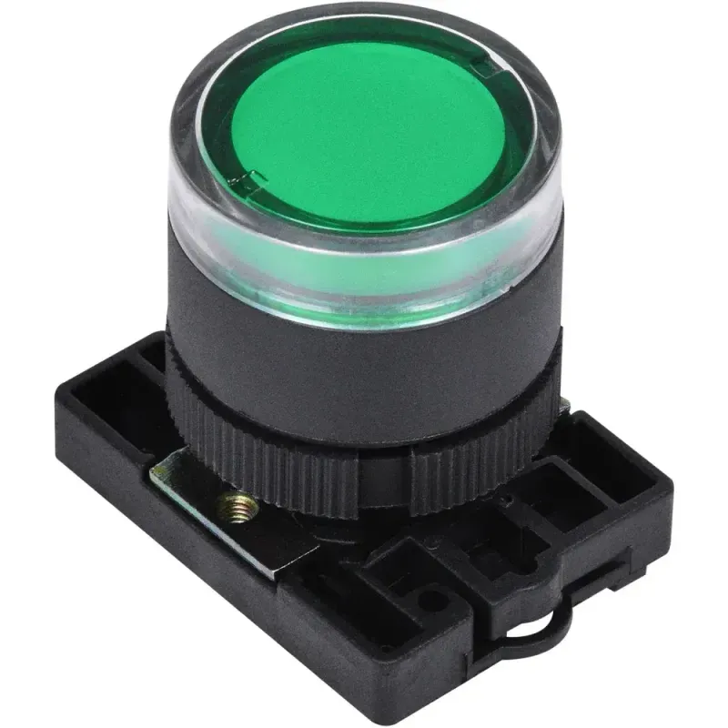 Botao-Comando-Np2-Ew330-Verde-Plastico-Chint