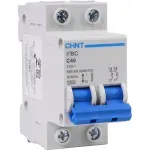 DISJUNTOR-BIPOLAR-CHINT-DIN-CURVA-C-40A-3KA