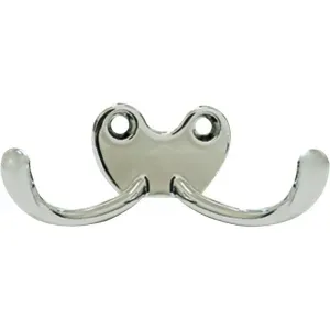 CABIDE DUPLO CRIATIVA HORIZONTAL CROMADO 24 PEÇAS