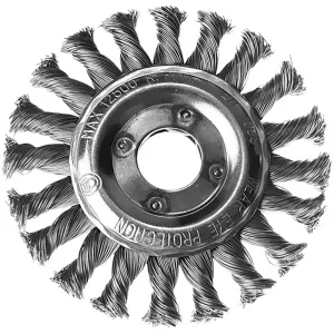ESCOVA CIRCULAR TRANÇADA DISFLEX 4X1/2" 100X13X22MM