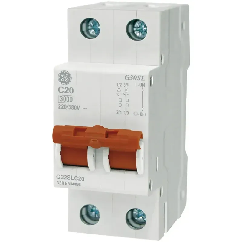 DISJUNTOR-BIPOLAR--DIN-CURVA-C-16A-GE