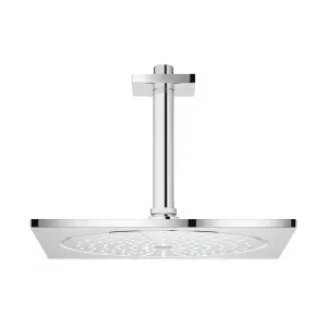Chuveiro de Teto Quadrado Com Tubo 175mm Grohe