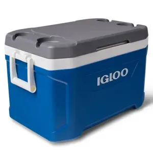 Caixa Térmica com 4 Porta Copos Azul 49L Igloo