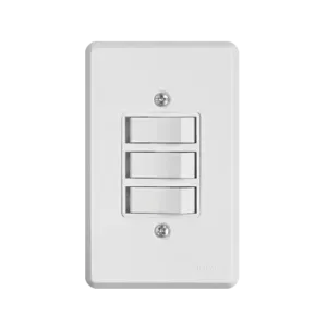 Interruptor Pratika Branco 3Ts Ilumi