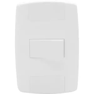 Interruptor Simples Branco Lev 1TS 10A 250V Ilumi