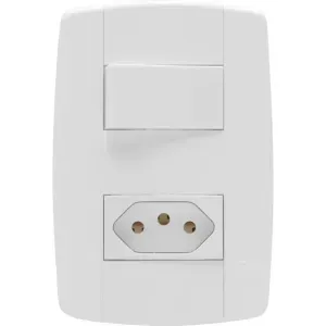 INTERRUPTOR ILUMI 1TS+TOM 10A BR LEV