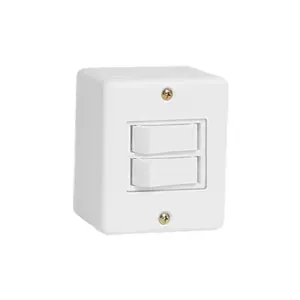 INTERRUPTOR SOBREPOR ILUMI 2TS BR ILUMI BOX