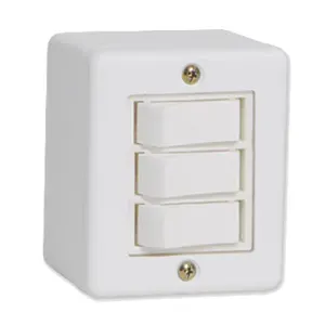 INTERRUPTOR SOBREPOR ILUMI 3TS BR BOX