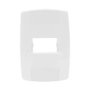 PLACA + SUPORTE 4X2 1 ILUMI POSTO HORIZONTAL BR LEV