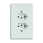Tomada-Dupla-20A-Pratika-Branca-Ilumi