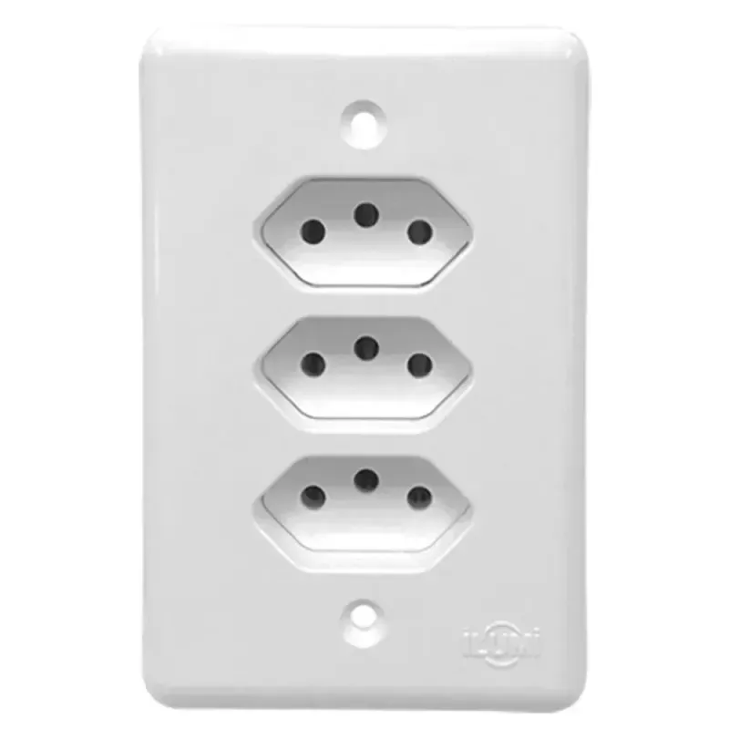 TOMADAS-TRIPLA-ILUMI-20A-BRANCA-STYLUS