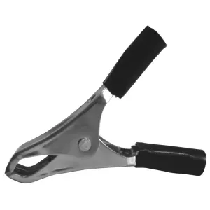 Garra Jacaré Clip Médio Preto 10A com 10 Peças Interneed