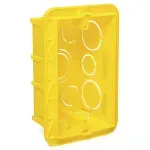 CAIXA-DE-LUZ-EMBUTIR-4X2-AMARELA-LEGRAND