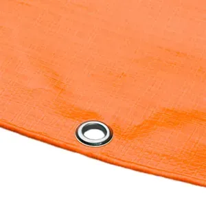 Lona Impermeável Laranja 12 x 8m 190g/m² Prolona Leve