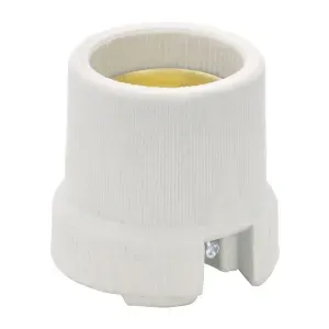 Porta Lâmpada Porcelana Extra Leve 4A E27 1451FP Lorenzetti
