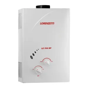 Aquecedor de Água a Gás LZ750BP GLP Lorenzetti Duchas