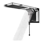 Chuveiro-Acqua-Duo-Ultra-Preto-Cromado-5500W-127V-Lorenzetti