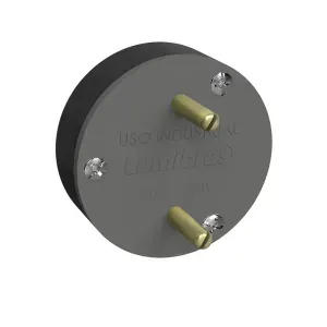 PINO FLECHA LUMIBRAS 2X30A NYLON FIBRA CINZA