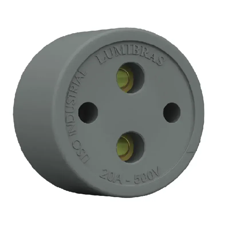 TOMADA-LUMIBRAS-2X30A-NYLON-FIBRA-CINZA