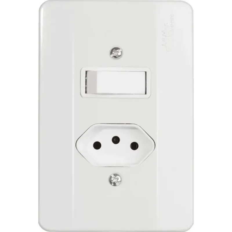 Interruptor-Milleniun-Simples-com-Tomada-Branco-2P-T-20A-Mectronic