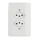 TOMADA-DUPLA-20A-MECTRONIC-BRANCA-MILLENIUN