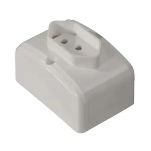 Tomada Sobrepor 10a 2P+T Branca Mectronic