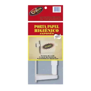PORTA PAPEL OVERTIME HIGIENICO BRANCO