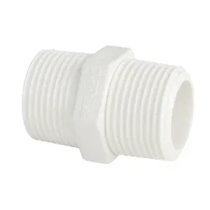 NIPEL ROSCÁVEL PLASTILIT BRANCO 1"