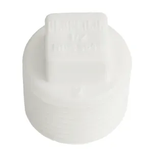 PLUG ROSCÁVEL PLASTILIT BRANCO 1/2"