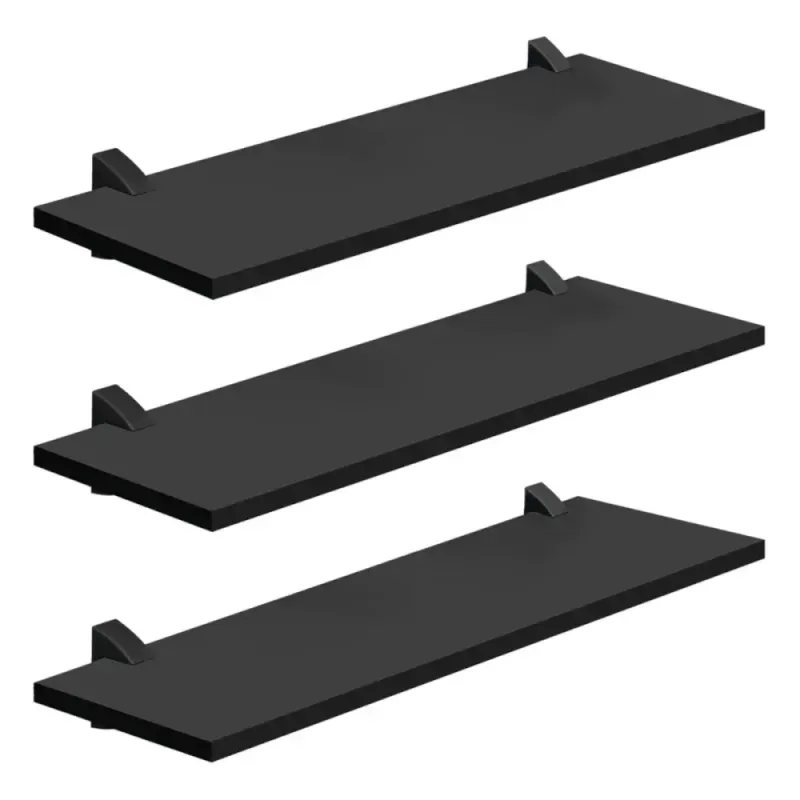 Kit-Prateleira-Preto-3-Pecas-20x60cm-Prat-K-Utilidades