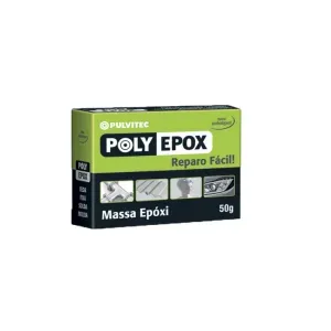ADESIVO MASSA EPOXI PULVITEC POLYEPOX 50G