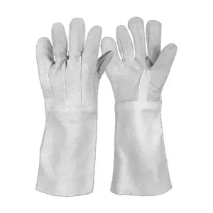LUVA RASPA QUALITY KOUROS REFORÇO PALMA 15CM