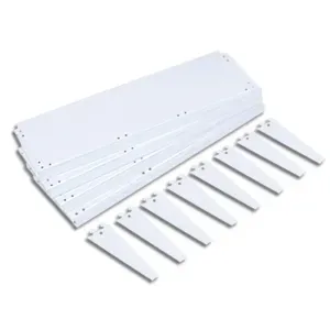 Kit de Bandejas Gôndolas New Fácil 30cm S/A Gôndolas